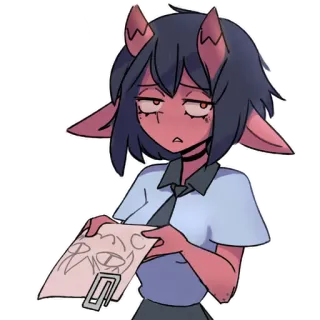 📎 Lucifer Helltaker telegram sticker