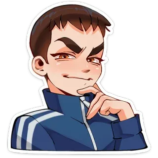 chpic.su • @Premium_Emojis_Telegram | Ромка без текста telegram stickers