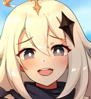 😃 Paimon Genshin Impact Paimon, Genshin Impact, anime, game, character telegram sticker