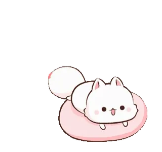 ☺️ gatto, carino, animale, kawaii, adesivo telegram sticker
