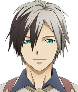 😄 Anime, Personaggio, Ritratto, Maschio, Illustrazione, Manga whatsapp sticker