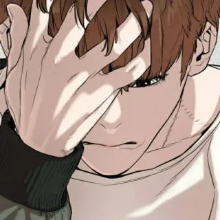 🧃 man, face, head, guy, adult telegram sticker