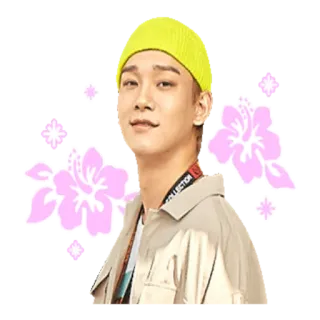 😎 Chen kpop, exo, idol, cantor, celebridade, música whatsapp sticker