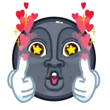 Stealth Moon telegram stickers