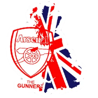 🇬🇧 Arsenal, THE GUNNERS soccer, football, arsenal, gunners, sports, uk telegram sticker