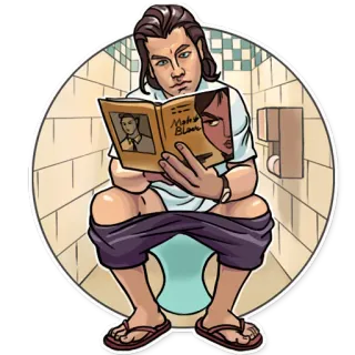 Pulp Fiction telegram stickers