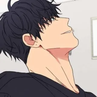 🌟 anime, manga, cartone animato, uomo, personaggio, profilo telegram sticker