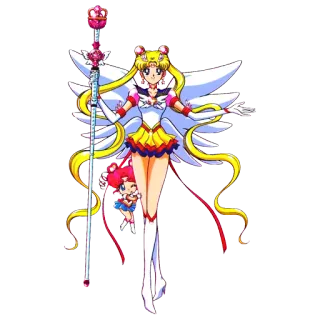 😎 Sailor Moon アニメ, 魔法少女, 月野うさぎ, セーラームーン telegram sticker