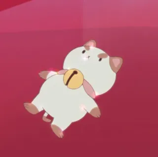 🥯 gatto, animale, campana, carino, cartone animato telegram sticker