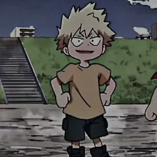 ❤️‍🔥 Katsuki Bakugo My Hero Academia Anime, My Hero Academia, Katsuki Bakugo, Personage, Cartoon telegram sticker