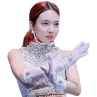 🦸‍♀ Nayeon nayeon, twice, idol, kpop, cantora, performance telegram sticker