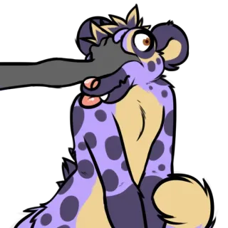 🖕 hyena telegram sticker