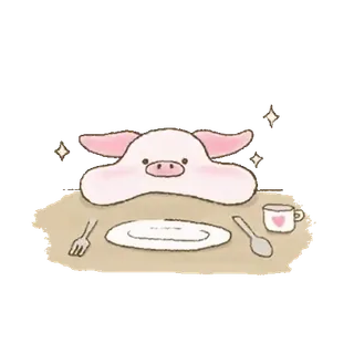๐ ๋ผ์ง, ๋๋ฌผ, ์์, ์ ๋
, ๊ท์ฌ์ด, ์๊ธฐ, ๊ท์ฝ๋ค whatsapp sticker