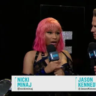 🍣 Nicki Minaj NICKI MINAJ
@nickiminaj Nicki Minaj, rappeur, artiste, célébrité telegram sticker