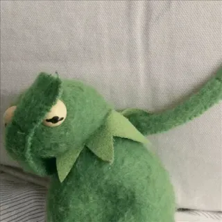 😑 Kermit the Frog Kermit, Rana, Muppet, Verde, Meme whatsapp sticker