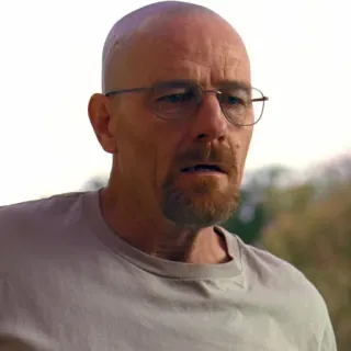 🧪 Walter White Breaking Bad breaking bad, walter white, heisenberg, amc, tv show telegram sticker