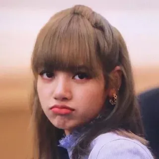 🌚 Lisa K-pop, piosenkarz, celebryta, Lisa, Blackpink, idol, osoba, kobieta whatsapp sticker