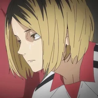 😒 Kozume Kenma Haikyuu!! Anime, Haikyuu, Kenma, Kozume Kenma, Traurig, Weinend telegram sticker