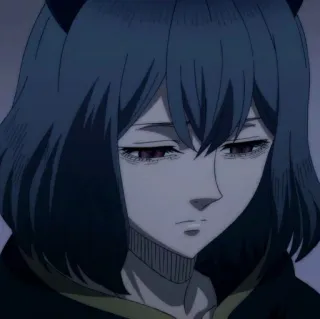 😔 Secre Swallowtail Black Clover anime, black clover, secre swallowtail, nero, anime girl, manga telegram sticker