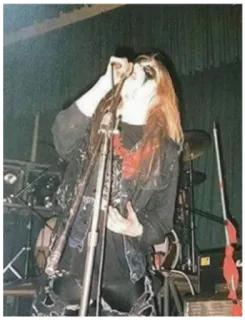 😮 musicista, black metal, vocalist, metal, cantante, esibizione dal vivo telegram sticker