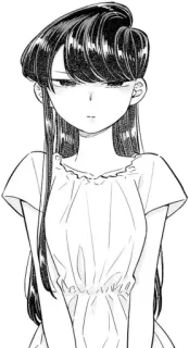 🥺 Komi Shouko Komi Can't Communicate Anime, Mangá, Fofa, Garota, Komi Can't Communicate, Komi Shouko whatsapp sticker
