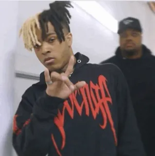 🖤 XXXTentacion rapper, muziek, XXX, XXXTentacion, hiphop telegram sticker