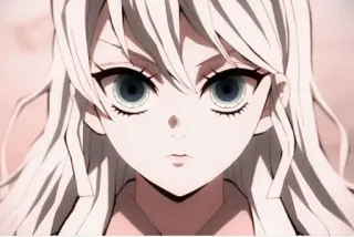 🤨 Anime, Donna, Ragazza, Personaggio telegram sticker