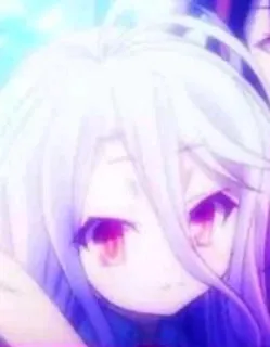 😊 Shiro No Game No Life Anime, Shiro, No Game No Life, Manga whatsapp sticker