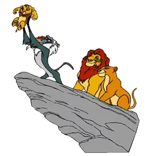 lionking-@stickers4 whatsapp stickers