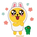 ✨ Goomi süß, Tier, Herzen, Cartoon, kawaii whatsapp sticker