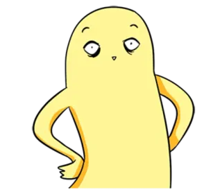 😶 cartoon, spook, grappig, personage, sticker telegram sticker
