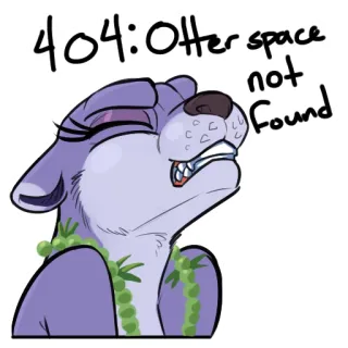Kapua Purp Otter telegram stickers