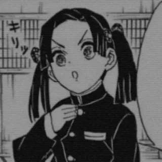 🍙 キリッ Anime, Manga, Ekspresi, Karakter telegram sticker