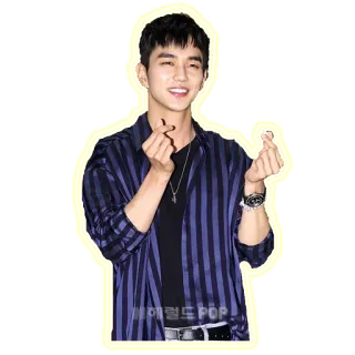 ❤️ man, portrait, korean, celebrity, actor, fashion, style telegram sticker