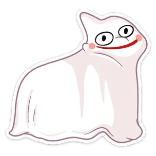 🔞 유령, 만화, 귀여운, 할로윈, 무서운, 캐릭터 telegram sticker