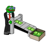 💵 Pepe the Frog Pepe Ếch, Meme, Tiền, Kinh doanh, Ếch whatsapp sticker