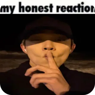 👕 my honest reaction telegram sticker
