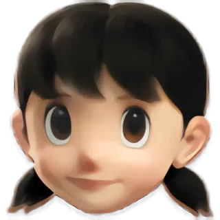 🦇 Shizuka Minamoto Doraemon whatsapp sticker
