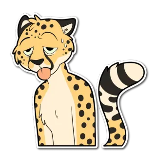 Cheetah telegram stickers