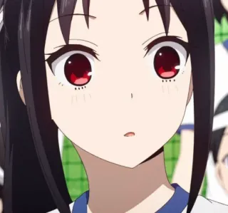 😶 Kaguya Shinomiya Kaguya-sama: Love Is War Anime, Charakter, Kaguya, Shinomiya, Kaguya-sama, Love is War whatsapp sticker