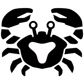 ♋️ minimalista, cara, blanco y negro, abstracto telegram sticker