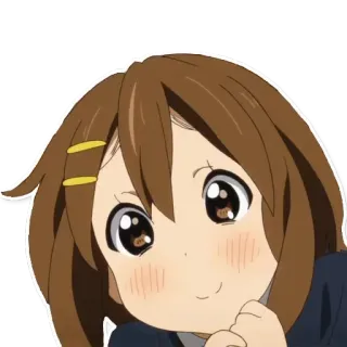 😊 Anime, Carino, Ragazza, Cartone animato whatsapp sticker