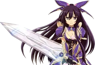 😏 Tohka Yatogami Date A Live Anime, Espada, Espírito, Date A Live, Tohka, Yatogami telegram sticker
