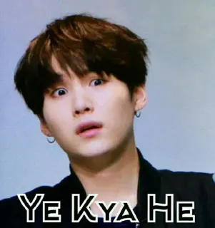 🤔 Ye Kya He osoba, mężczyzna, zaskoczony, indyjski, hindi telegram sticker