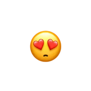 🙁 Emoji, Liebe, Herzen, Gesicht, Ausdruck telegram sticker