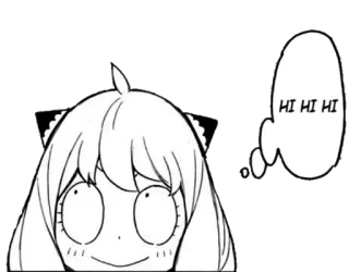 👀 HI HI HI Anime, Lindo, Dibujos animados, Chica, Hola, Saludo telegram sticker