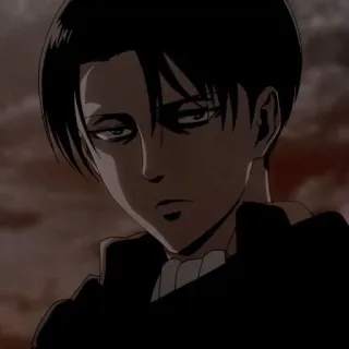 😑 Levi Ackerman Attack on Titan Anime, Mangá, Ataque dos Titãs, Levi, Levi Ackerman telegram sticker