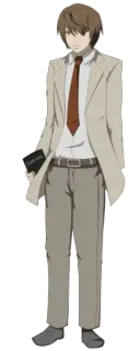 ✨ Light Yagami Death Note DEATH NOTE Anime, Manga, Charakter, Death Note, Light Yagami telegram sticker