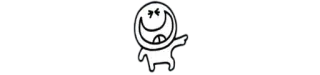 😂 Dibujo animado, Personaje, Señalando, Monigote, Gracioso whatsapp sticker