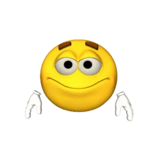 🙂 Emoji, Smiley, Giallo, Espressione, Calmo telegram sticker